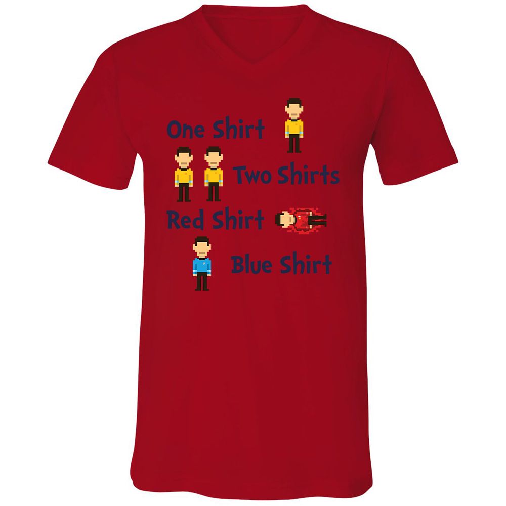 Red Shirt, Blue Shirt - Red - 3