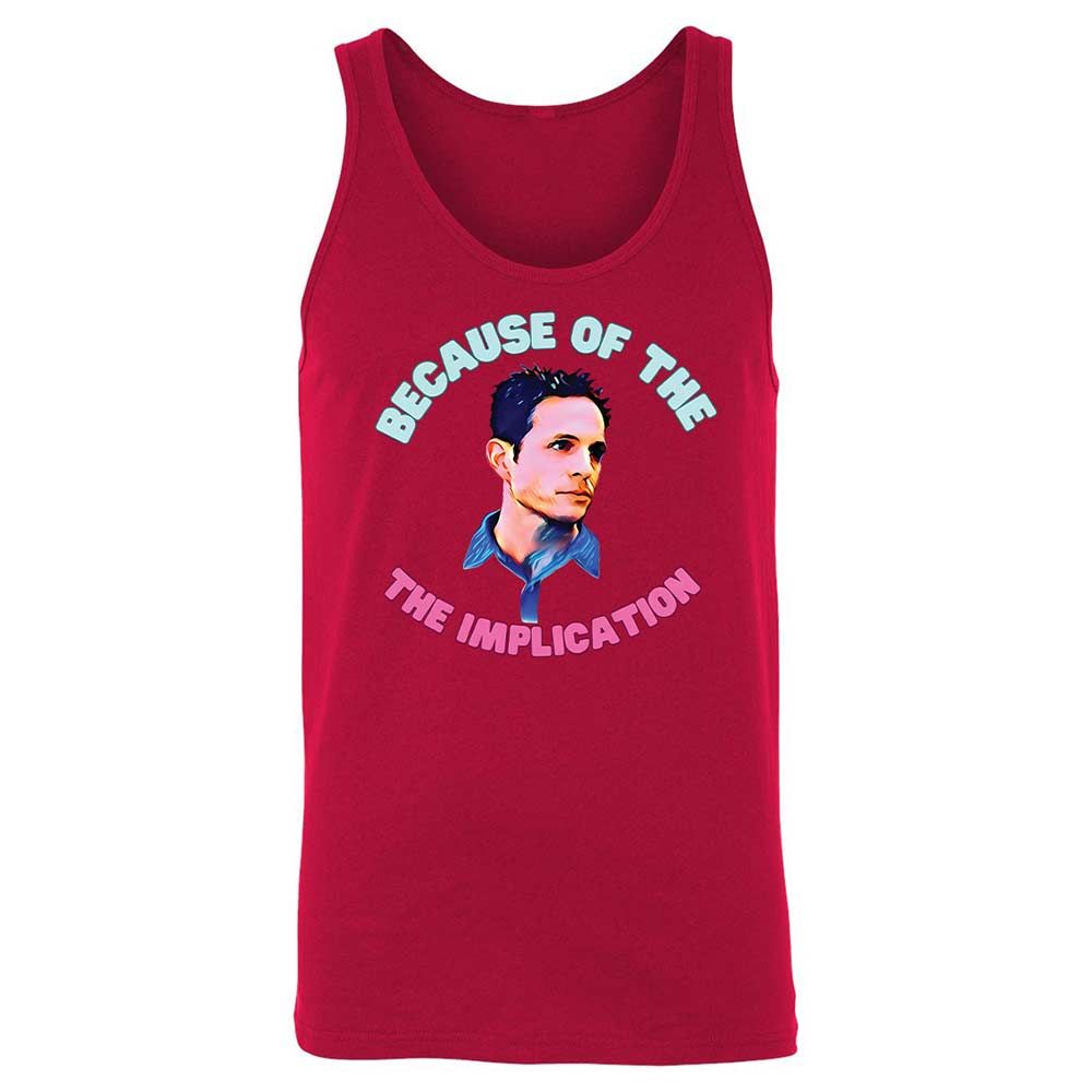 Unisex Jersey Tank - QK1D4RMG - Red - 3
