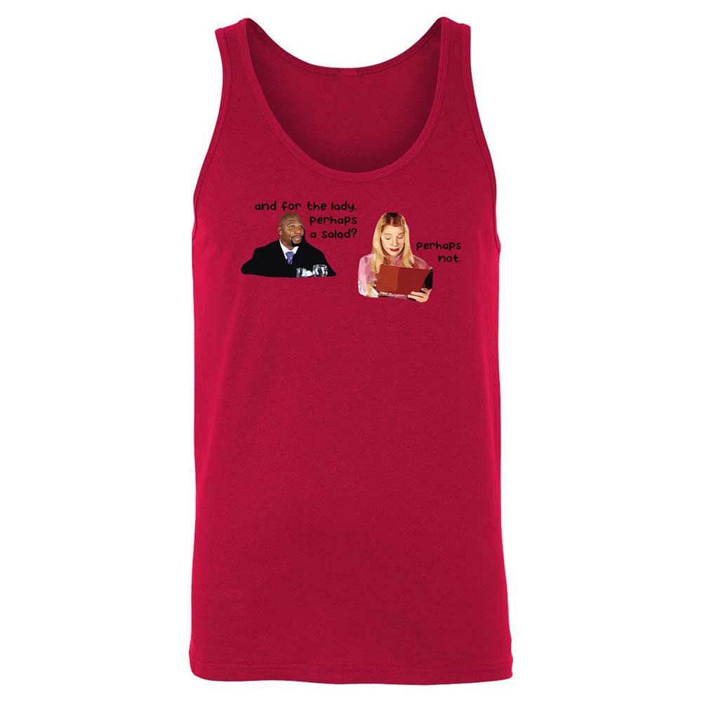 Unisex Jersey Tank - BN7LCGLV - Red - 3