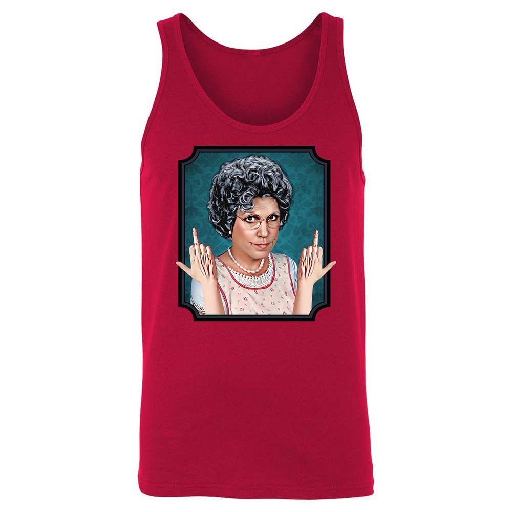 Unisex Jersey Tank - KJJNRUPS - Red - 3