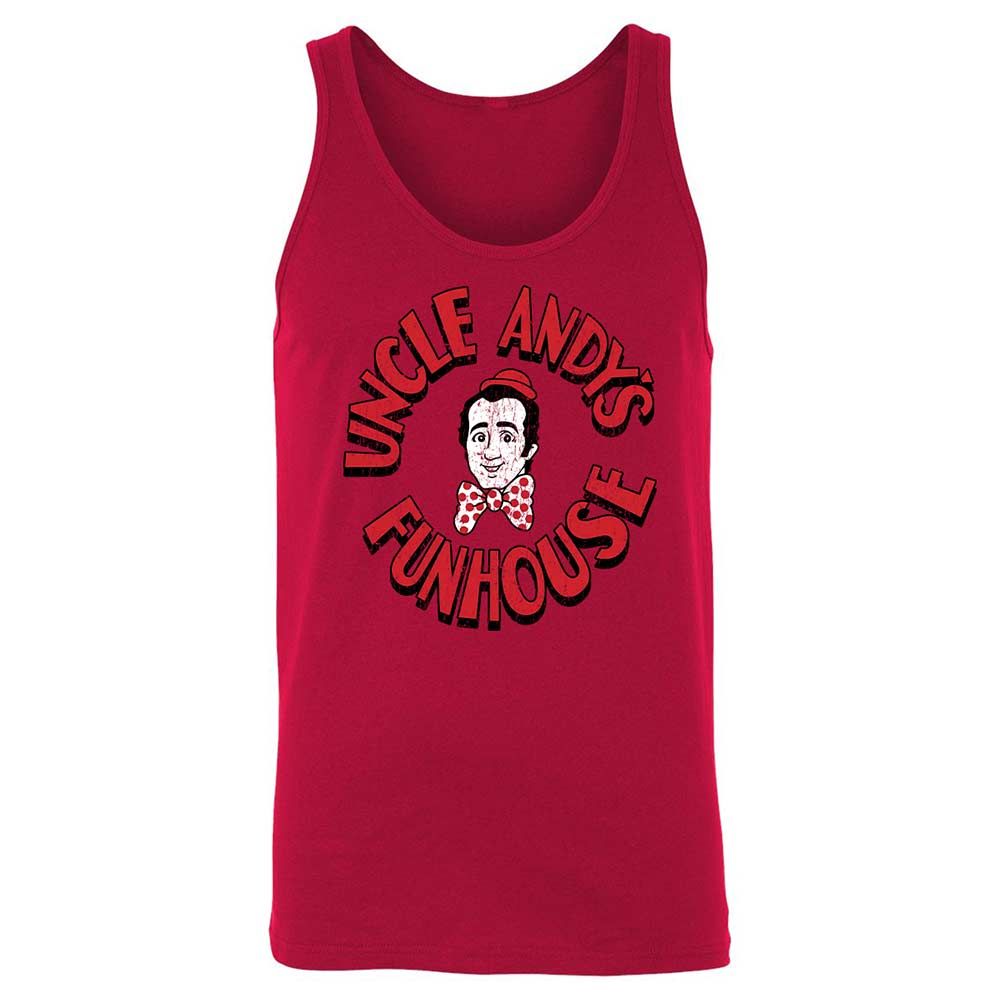 Unisex Jersey Tank - VQ14H8KY - Red - 3