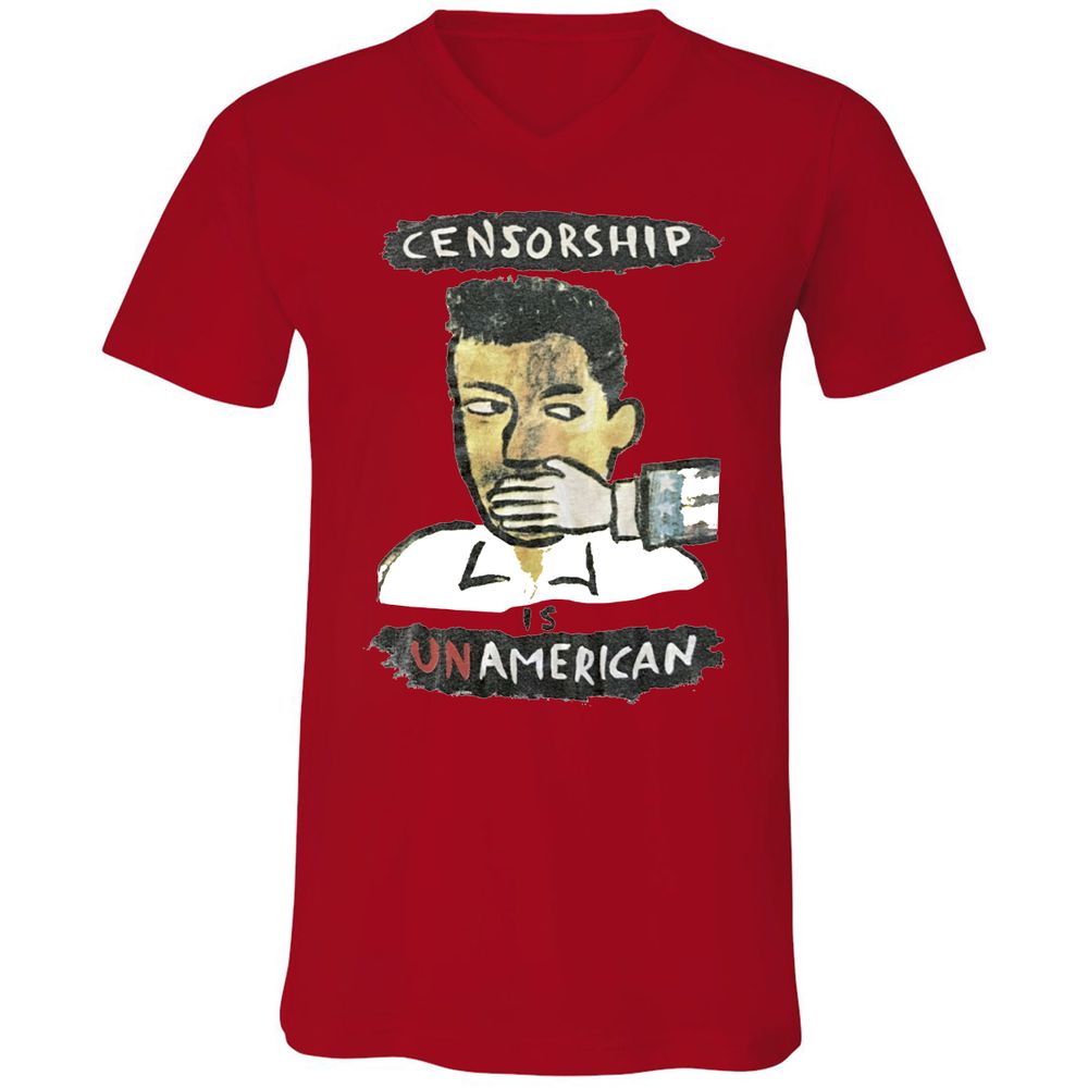 Censorship is Unamerican - Red - 3