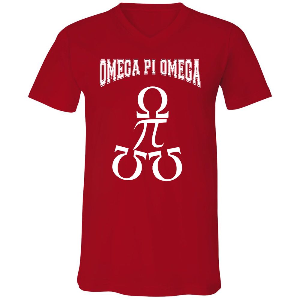 Unisex V-Neck T-Shirt - MTV8D1KS - Red - 3