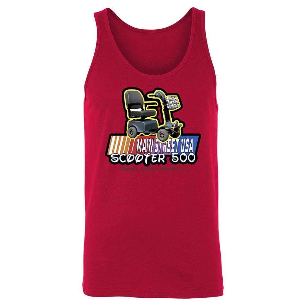 Unisex Jersey Tank - EJWD1G4D - Red - 3