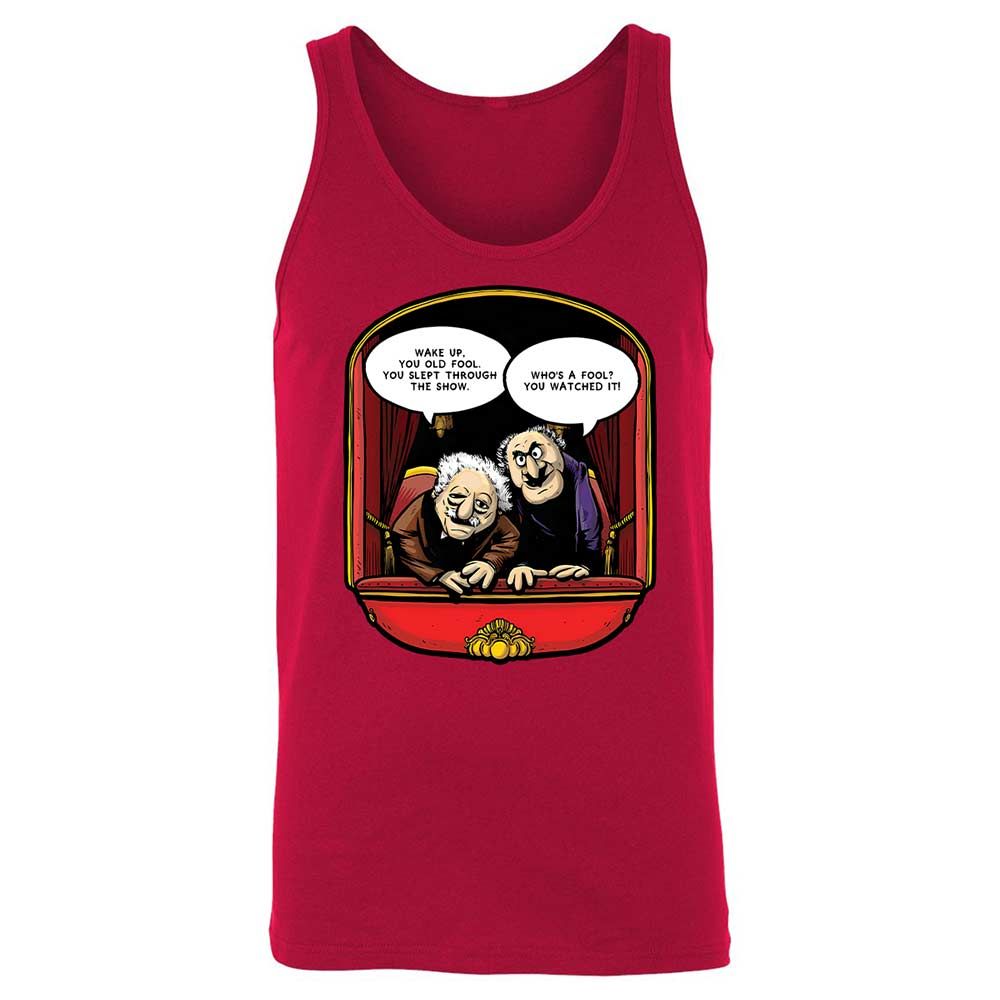 Statler and Waldorf (Wake Up) - Red - 3