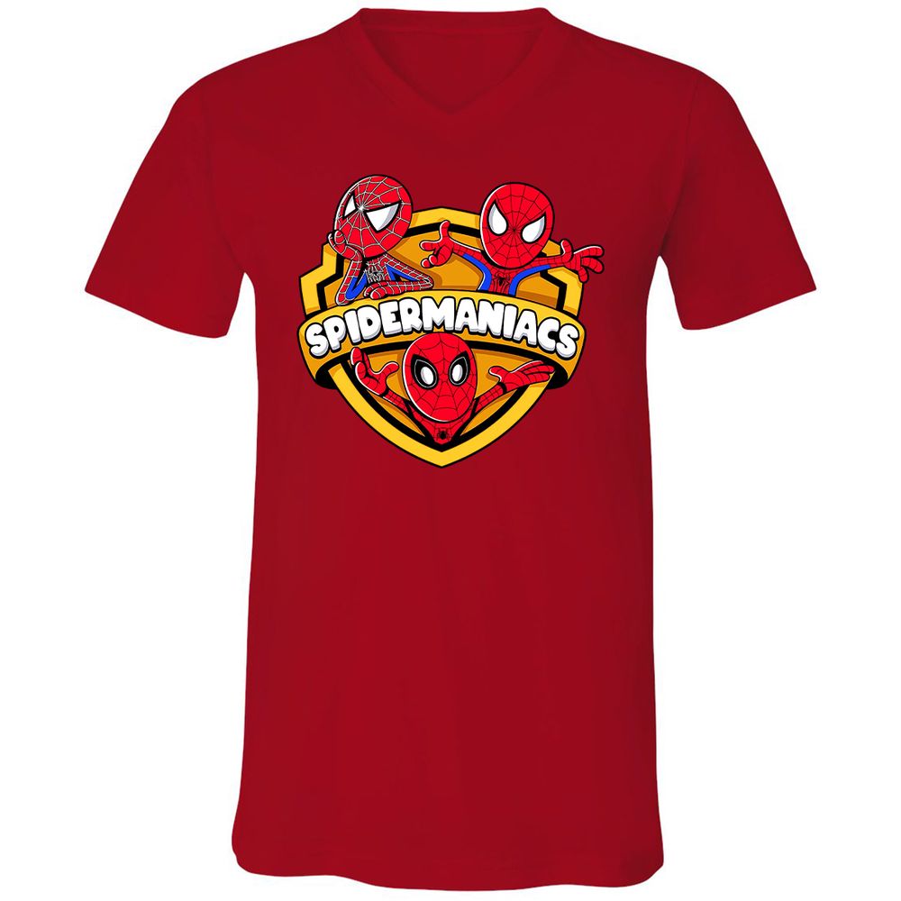 Unisex V-Neck T-Shirt - TTYDBV38 - Red - 3