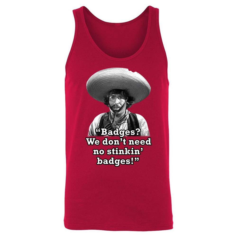 We don't need no stinkin' badges - Red - 3