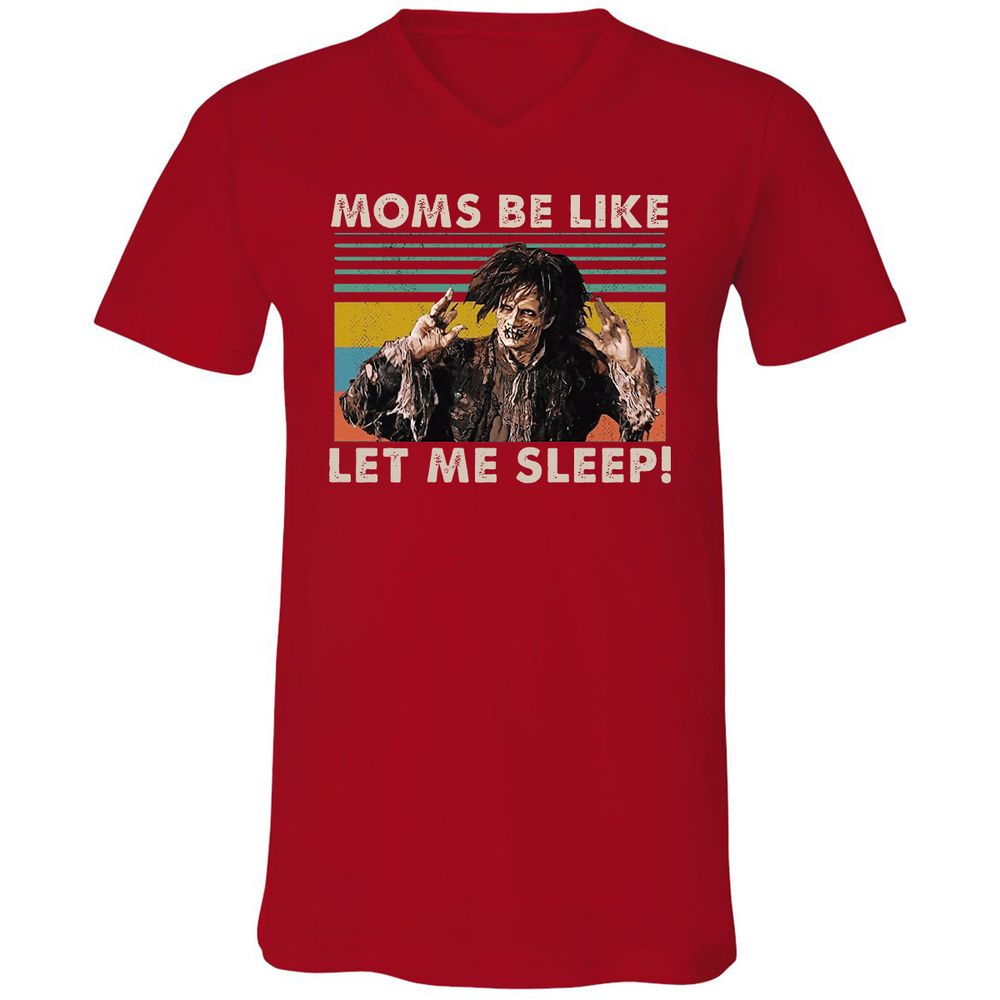 Unisex V-Neck T-Shirt - BX8T11YF - Red - 3
