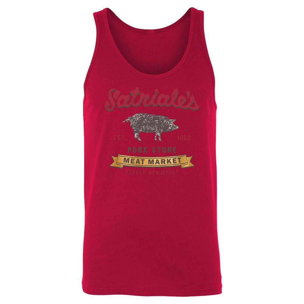 Unisex Jersey Tank - 4K83YPRM - Red - 3