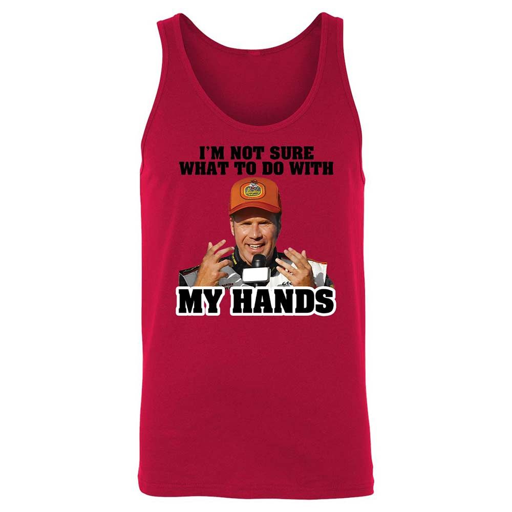 I'm Not Sure What To Do With My Hands - Red - 3