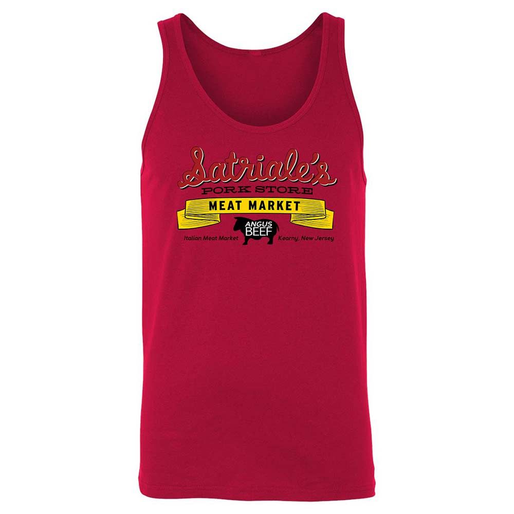 Unisex Jersey Tank - PQMA72KP - Red - 3