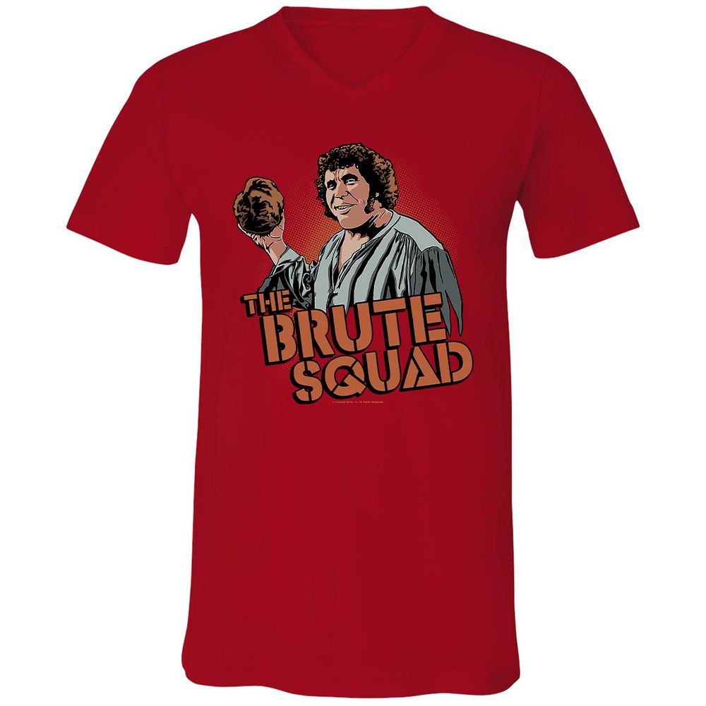 Unisex V-Neck T-Shirt - FZWAHGGE - Red - 3