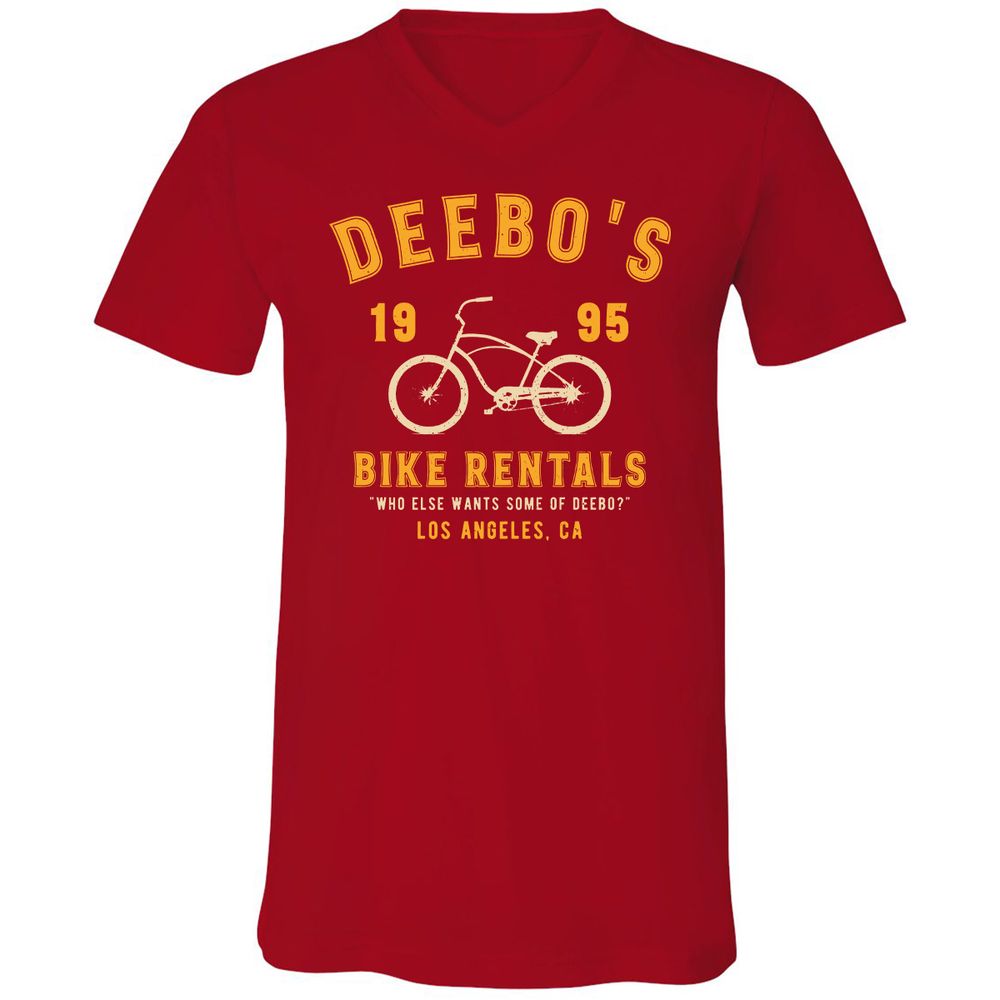 Unisex V-Neck T-Shirt - 5SH31TV4 - Red - 3