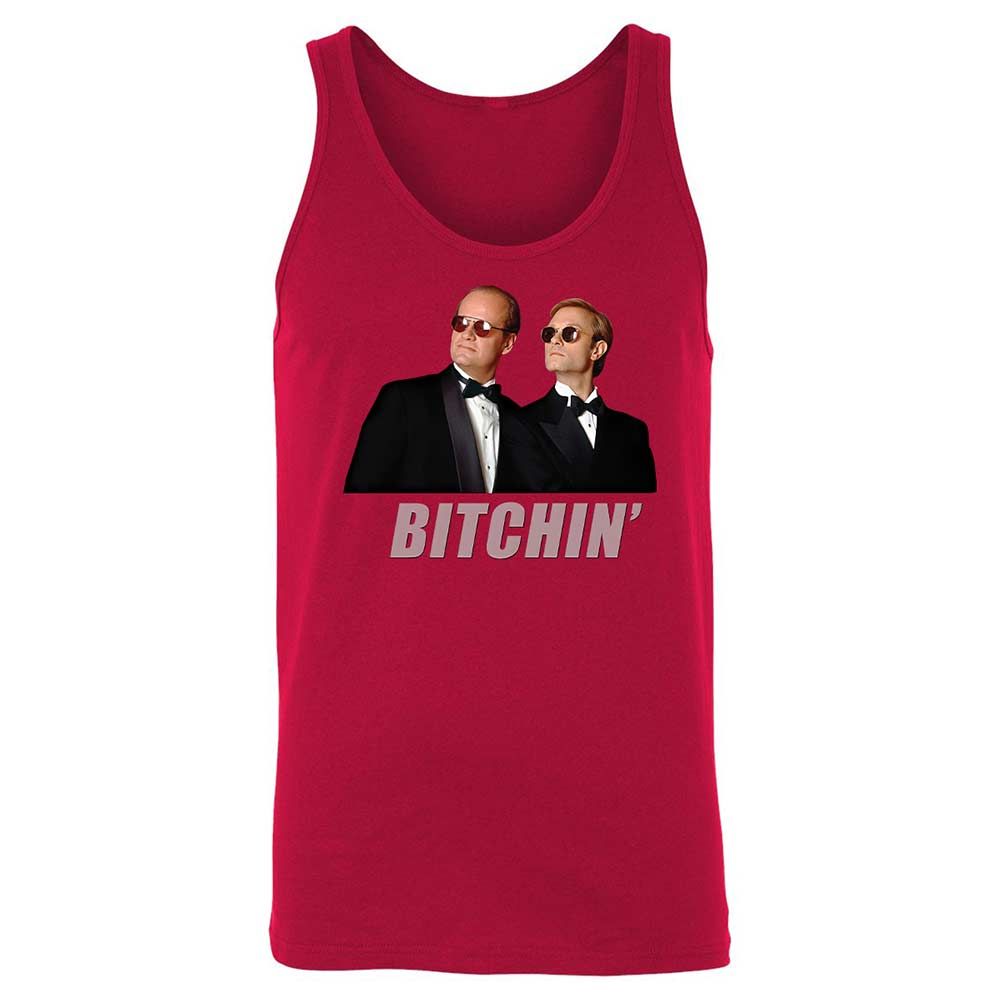 Unisex Jersey Tank - 9A4SEQ5X - Red - 3
