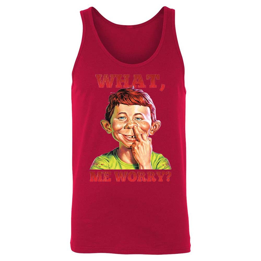 Unisex Jersey Tank - AJEA881X - Red - 3
