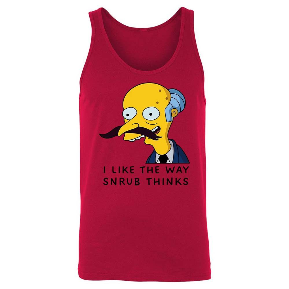 I Like the Way Snrub Thinks - Red - 3