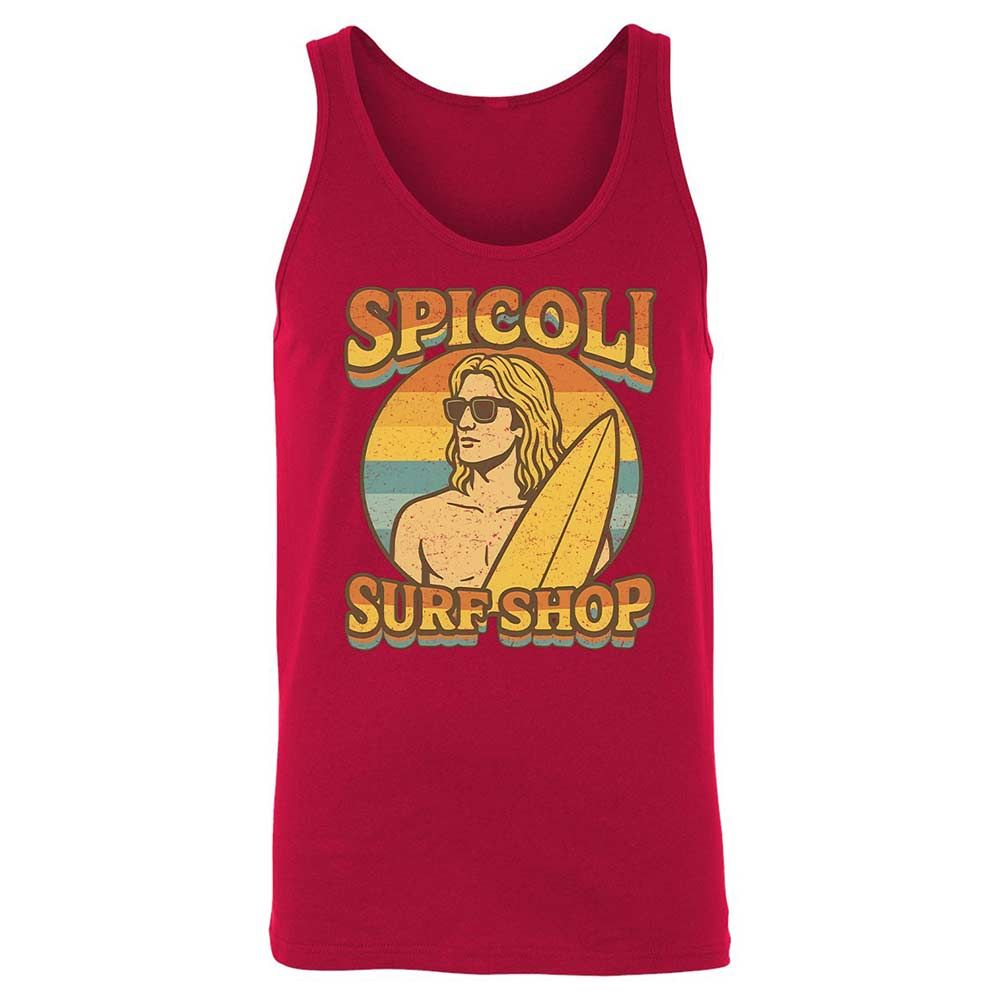 Unisex Jersey Tank - Q2GUXD3B - Red - 3