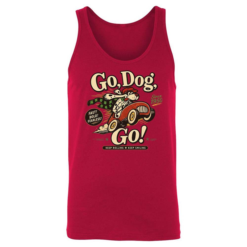Unisex Jersey Tank - CS83BUYK - Red - 3