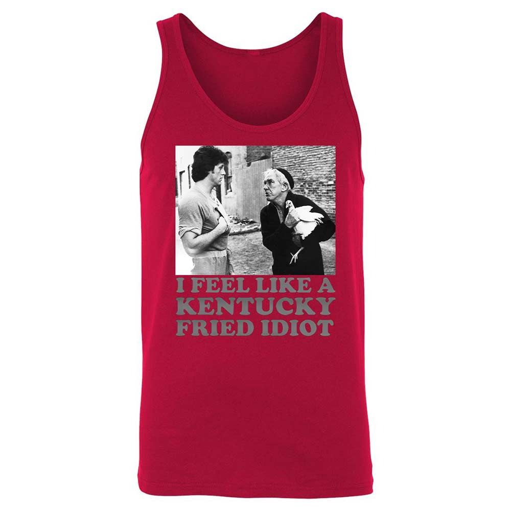 Unisex Jersey Tank - AMMGKMEZ - Red - 3