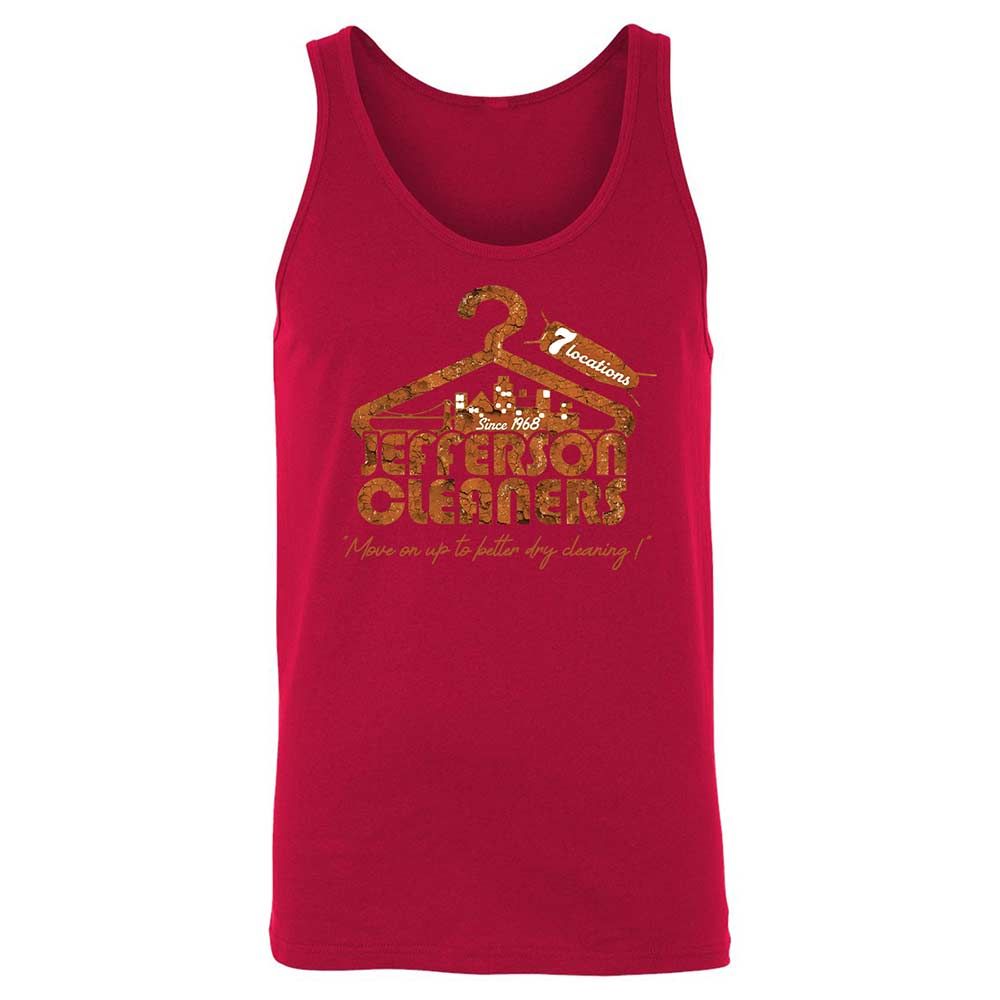 Unisex Jersey Tank - 8YS5AB3P - Red - 3