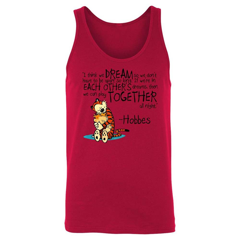 Calvin Hobbes Dreams - Red - 3