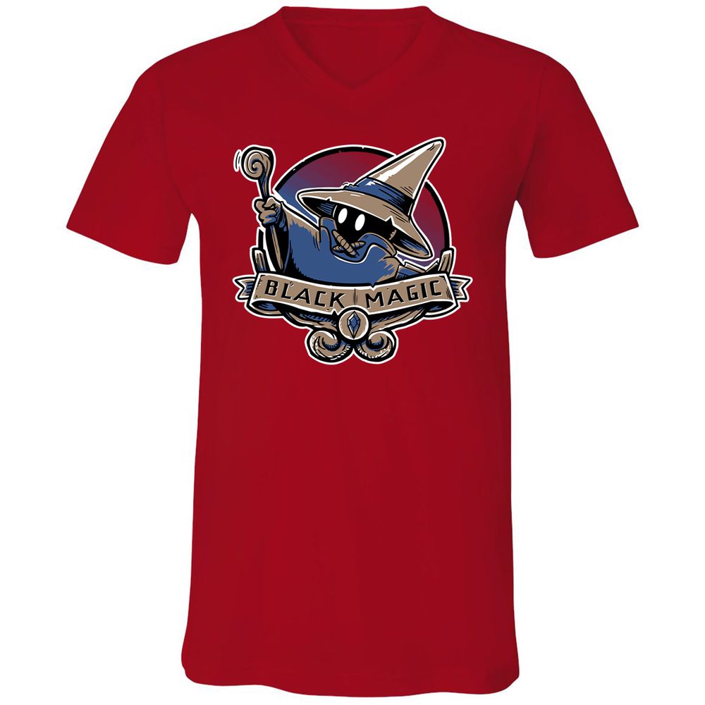 Unisex V-Neck T-Shirt - L2WH113T - Red - 3