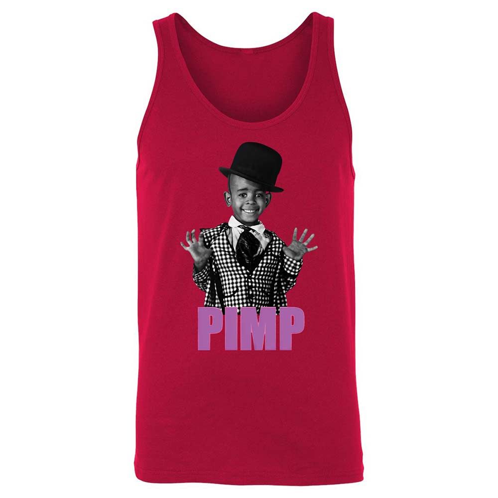 Unisex Jersey Tank - 4PF2D68T - Red - 3