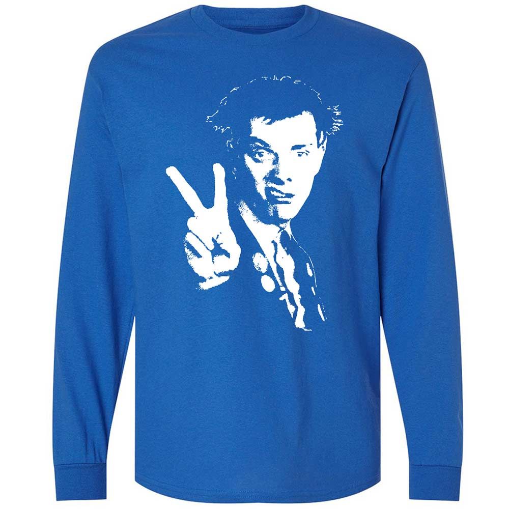 Long Sleeve T-Shirt - Black - Royal - 3