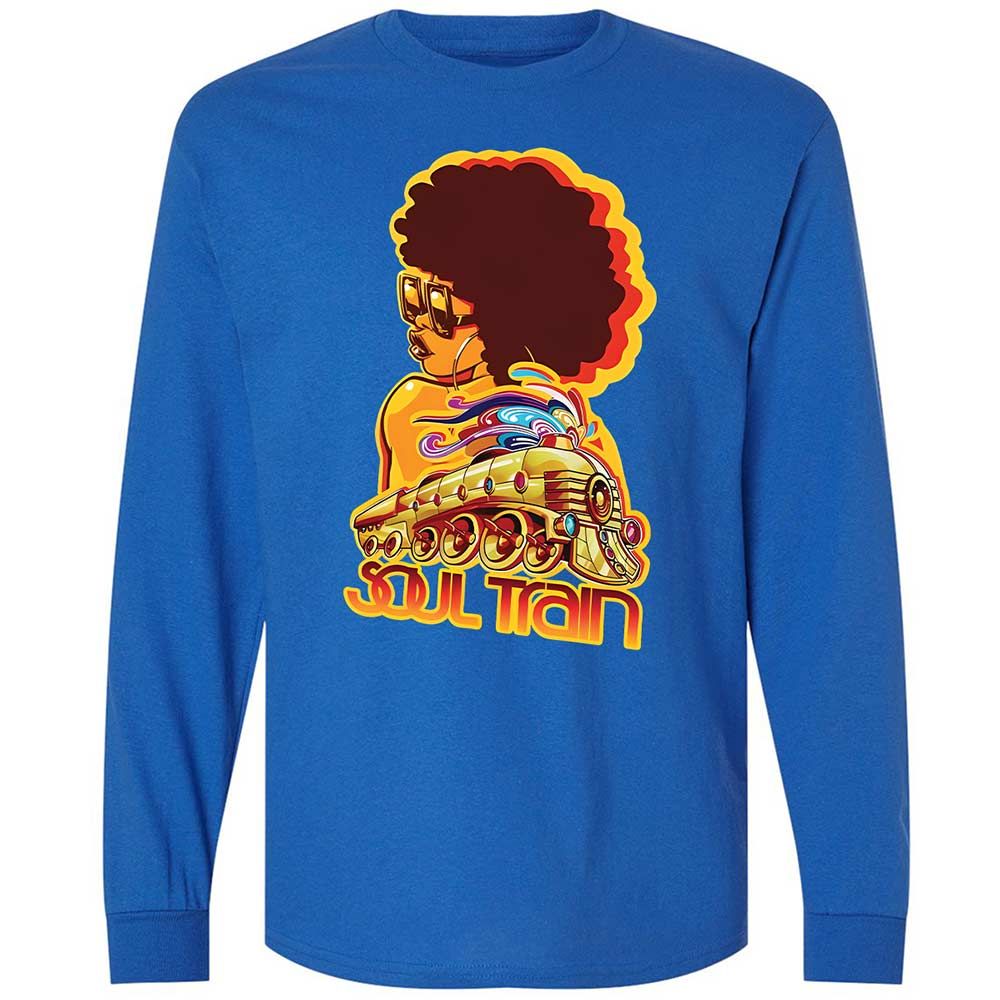 Long Sleeve T-Shirt - 5ES7DQRB - Royal - 3