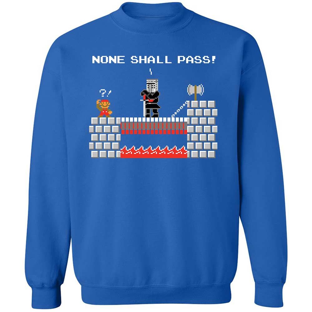 No Plumbers Shall Pass - Royal - 3