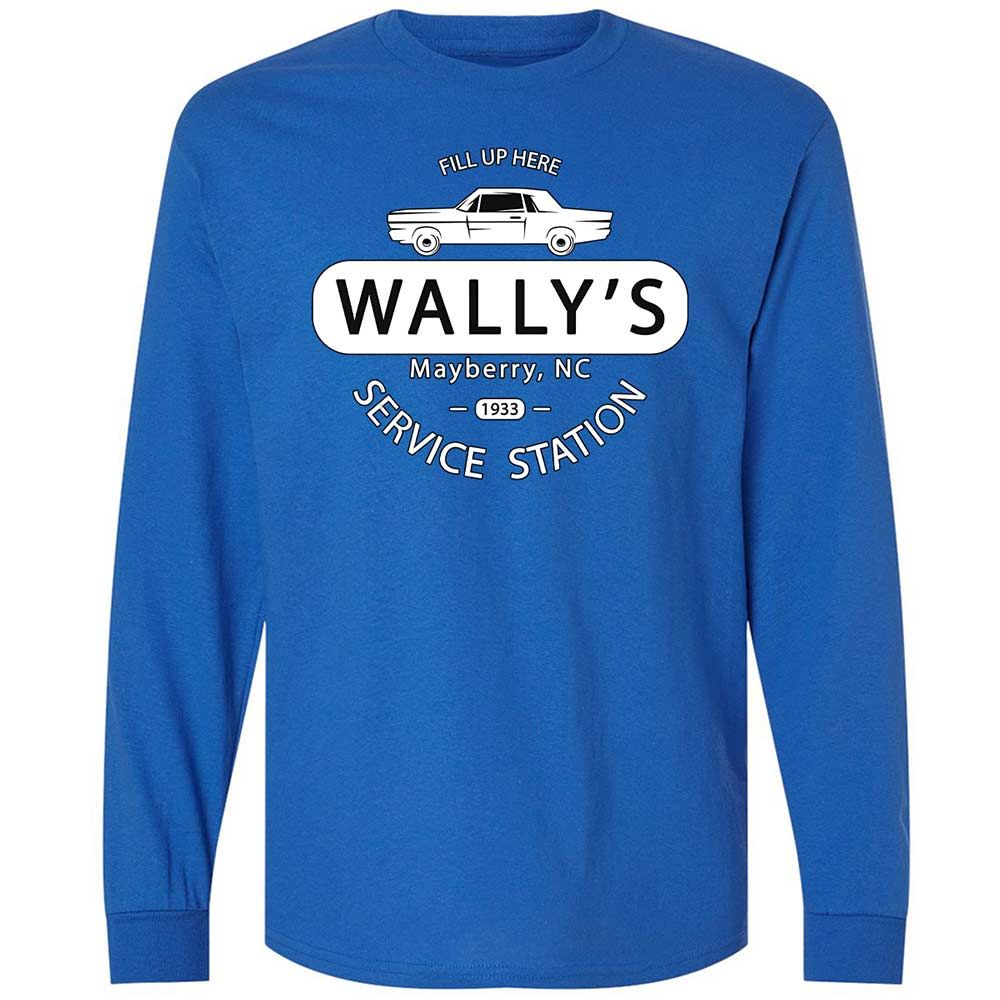 Long Sleeve T-Shirt - 7FWUPTQN - Royal - 3