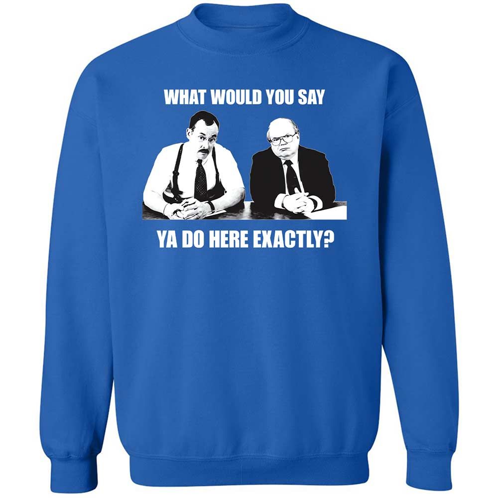 Classic Unisex Sweatshirt - QFY76S96 - Royal - 3