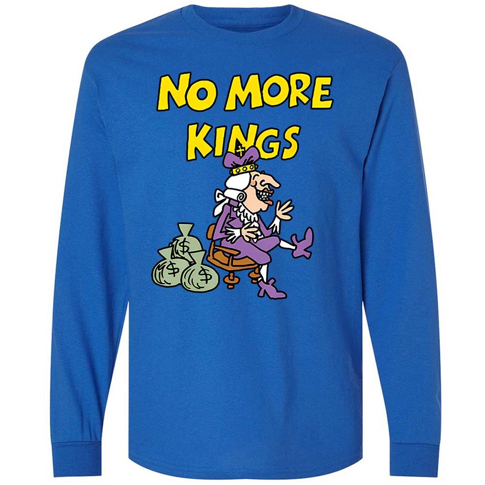 Long Sleeve T-Shirt - 5QZ3U5CV - Royal - 3
