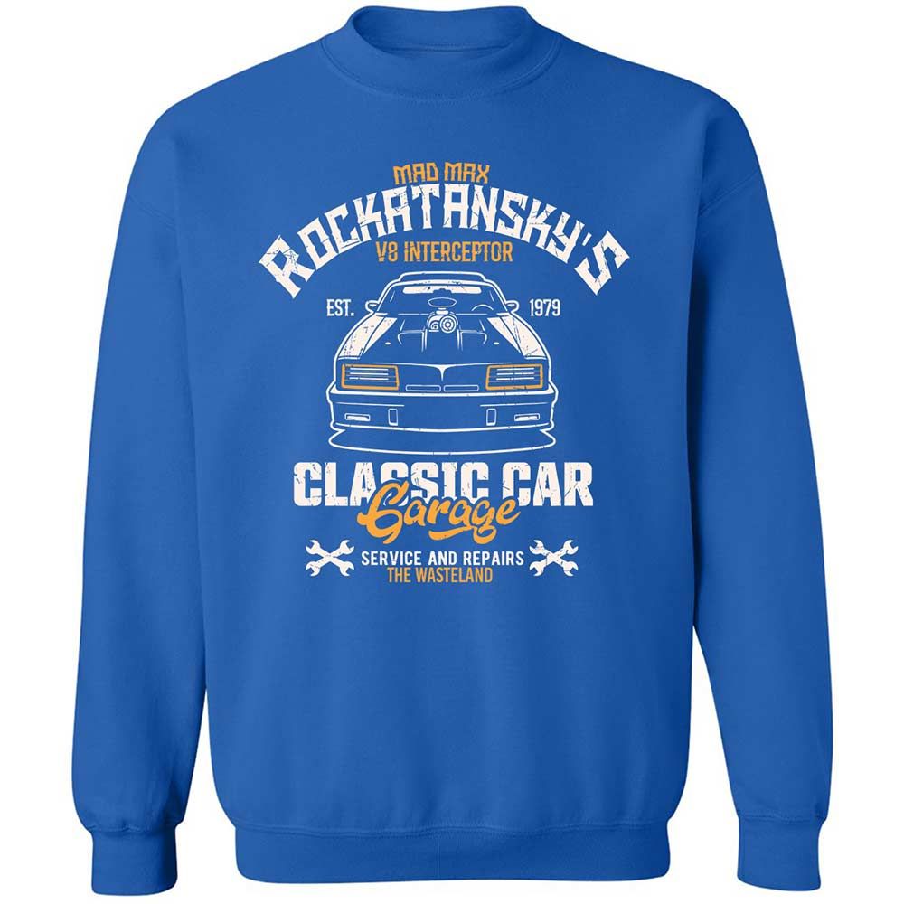 Classic Unisex Sweatshirt - LRQ6Q44V - Royal - 3