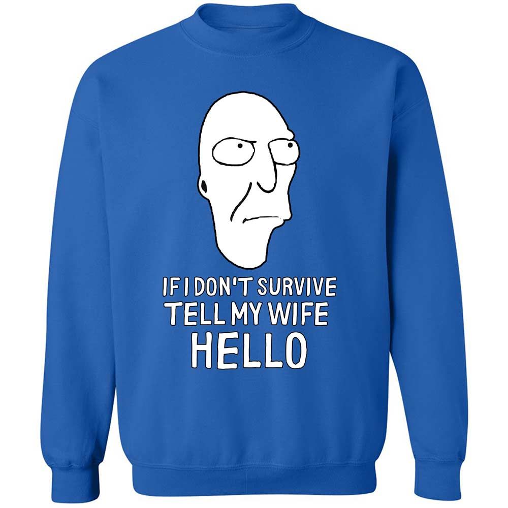 Classic Unisex Sweatshirt - 69ARHAX6 - Royal - 3