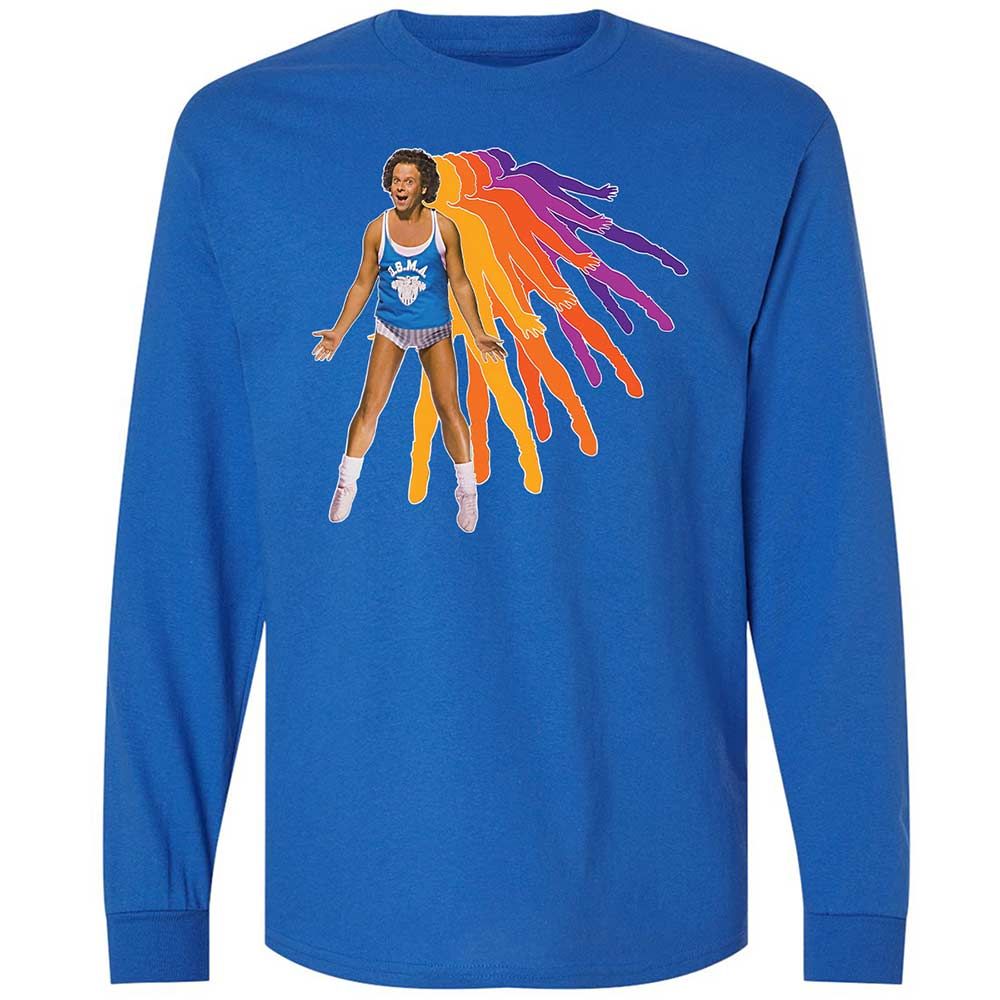 Long Sleeve T-Shirt - U15TBEF8 - Royal - 3