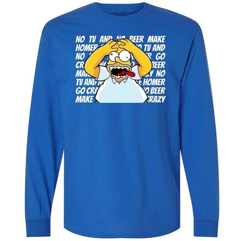 No TV and No Beer Make Homer Go Crazy - Royal - 3