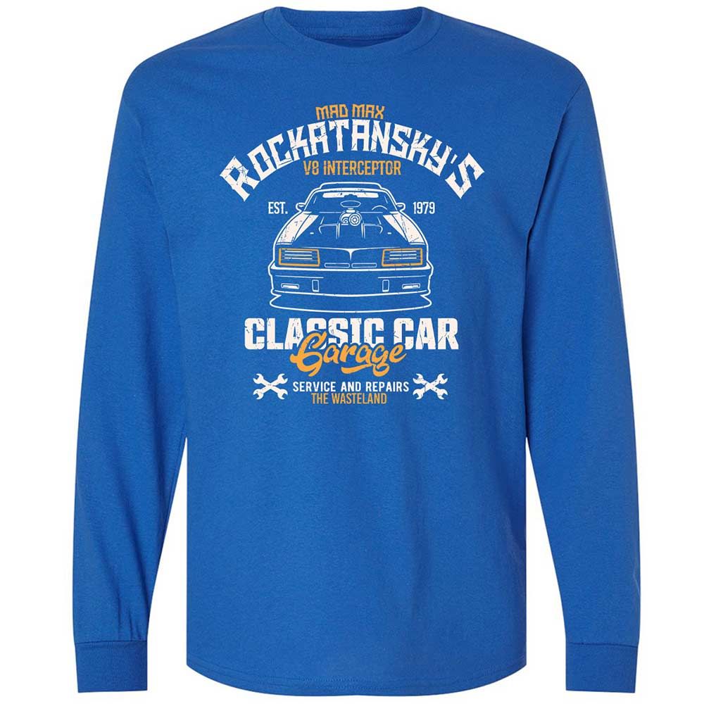Long Sleeve T-Shirt - 4VMRT11Y - Royal - 3