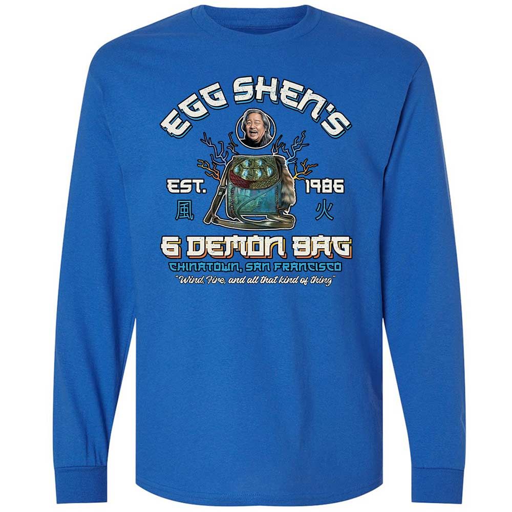 Long Sleeve T-Shirt - L7Y5AYUN - Royal - 3