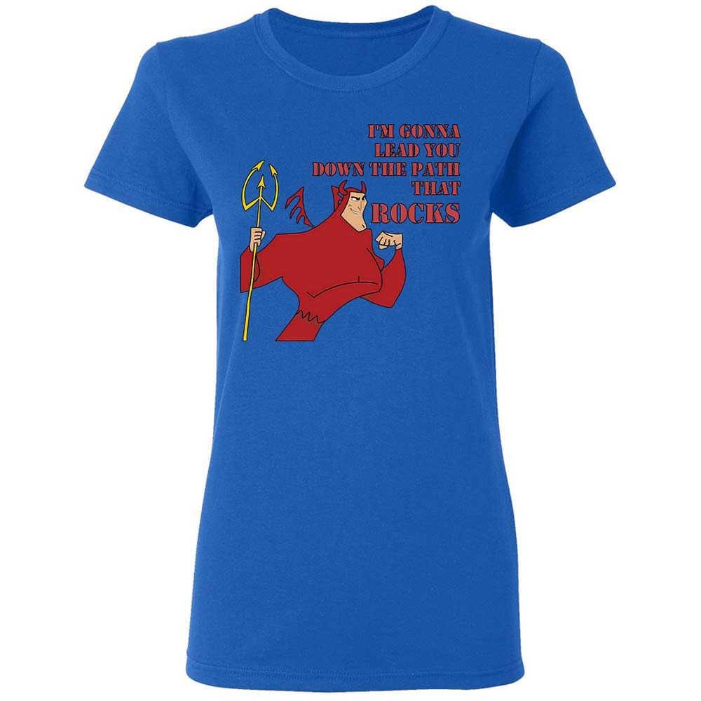 Women's T-Shirt - 1LUMMT7Z - Royal - 3