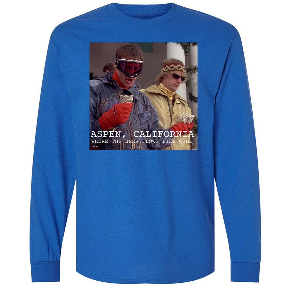 Long Sleeve T-Shirt - 8NG5ZDS5 - Royal - 3