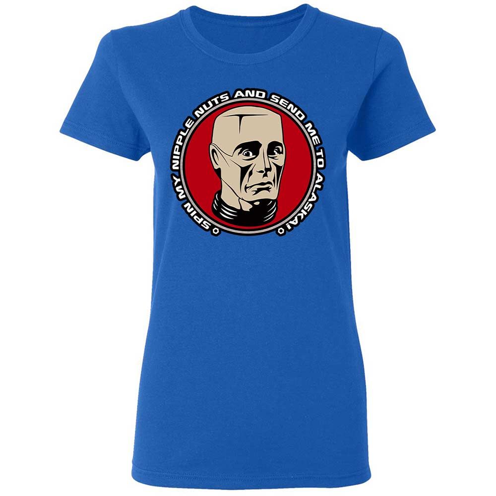 Women's T-Shirt - Q9EH9XB7 - Royal - 3