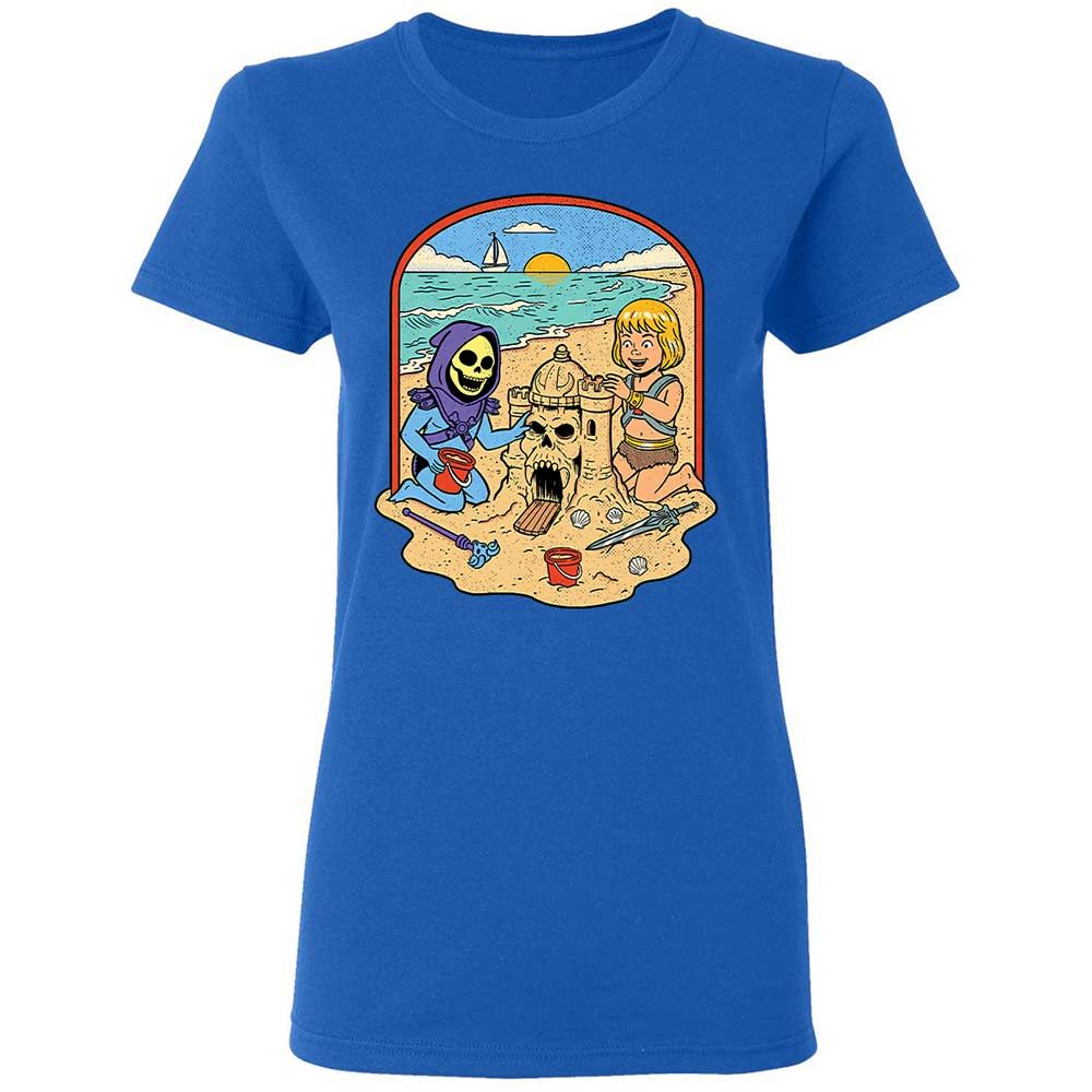Women's T-Shirt - YNUF8AXW - Royal - 3