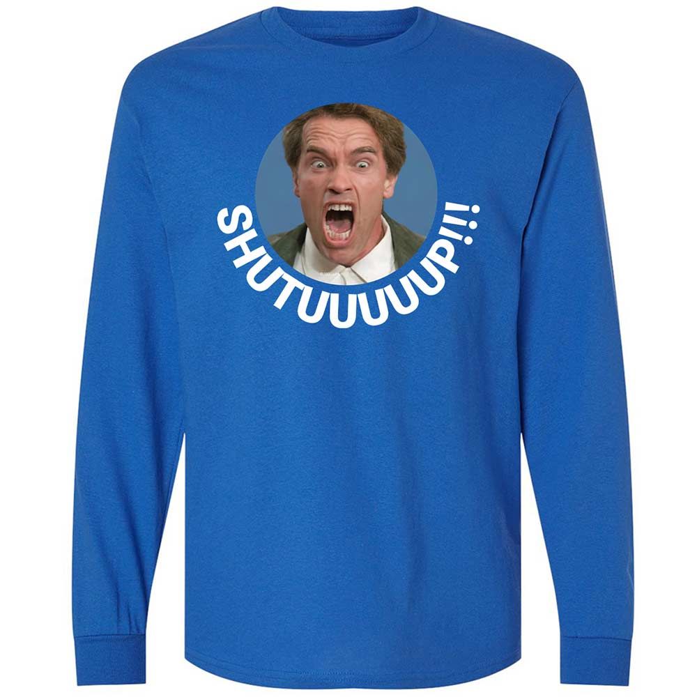 Long Sleeve T-Shirt - 57V9HE4Q - Royal - 3
