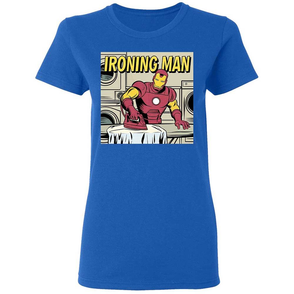 Women's T-Shirt - WUGQ3V91 - Royal - 3