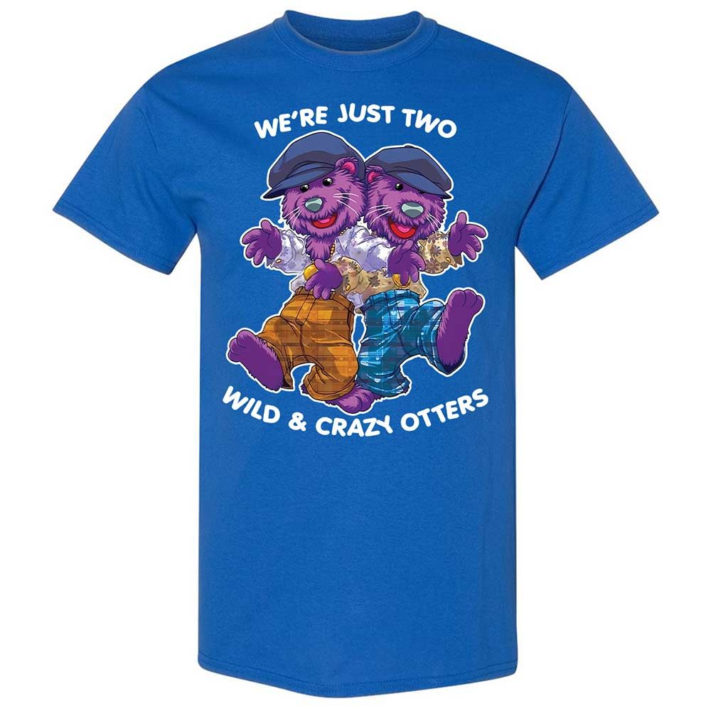 Two wild & crazy otters - Royal - 3