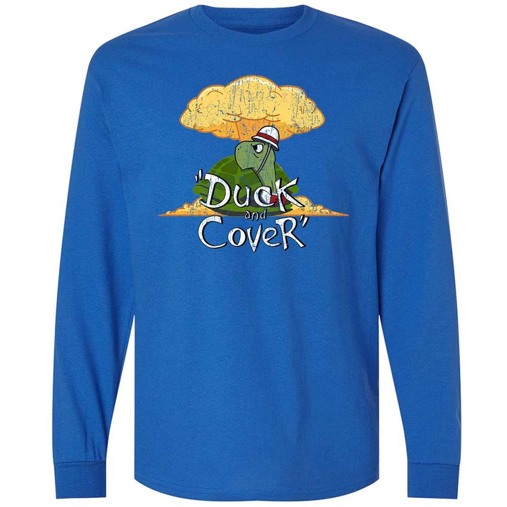 Long Sleeve T-Shirt - 1EJE4CF6 - Royal - 3