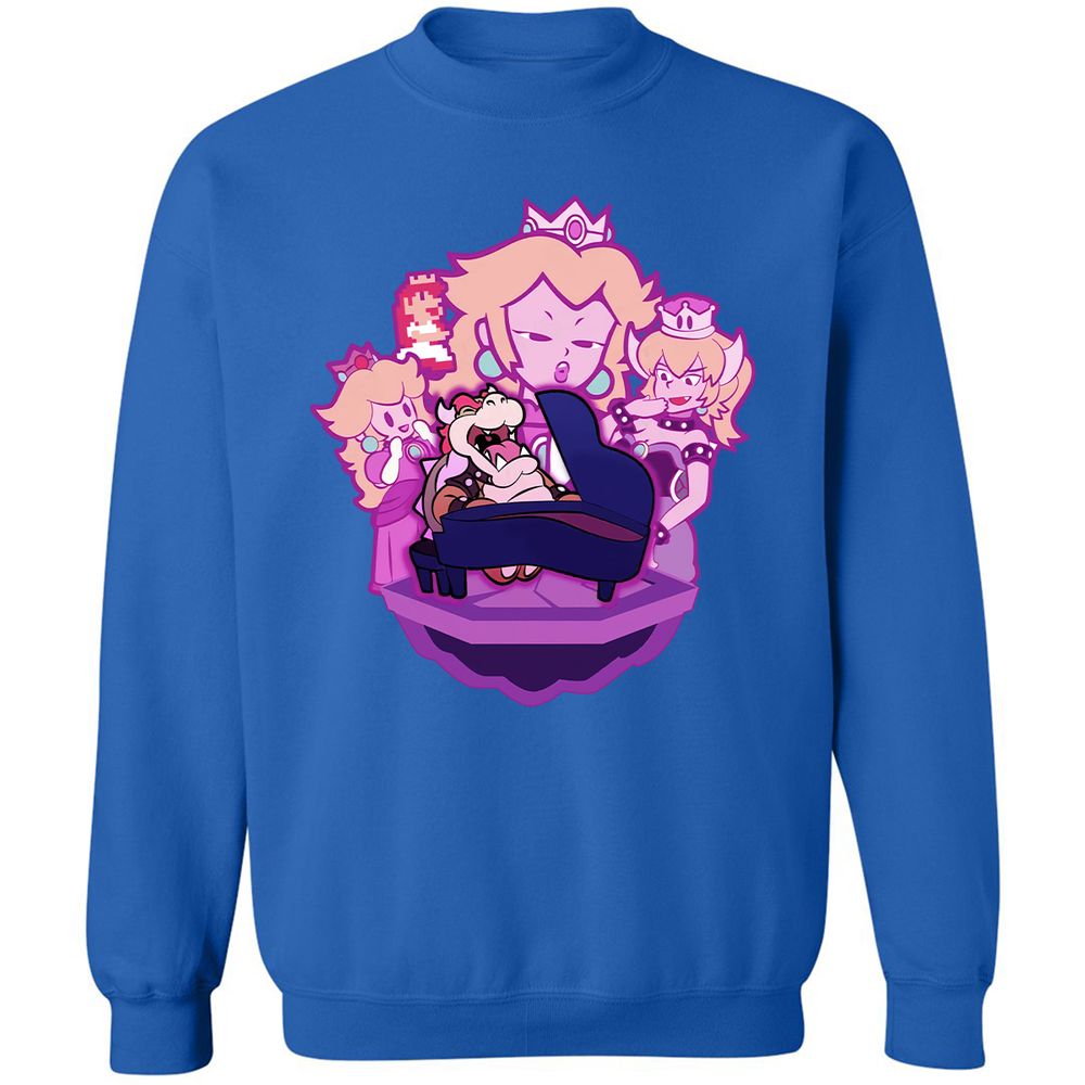 Classic Unisex Sweatshirt - QGU37UKW - Royal - 3