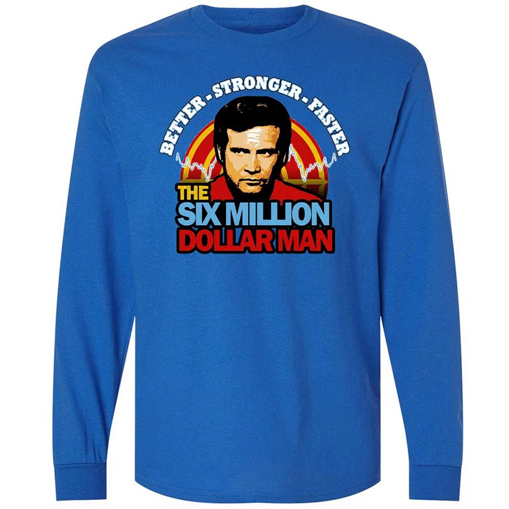 Long Sleeve T-Shirt - 4HPFN2GX - Royal - 3