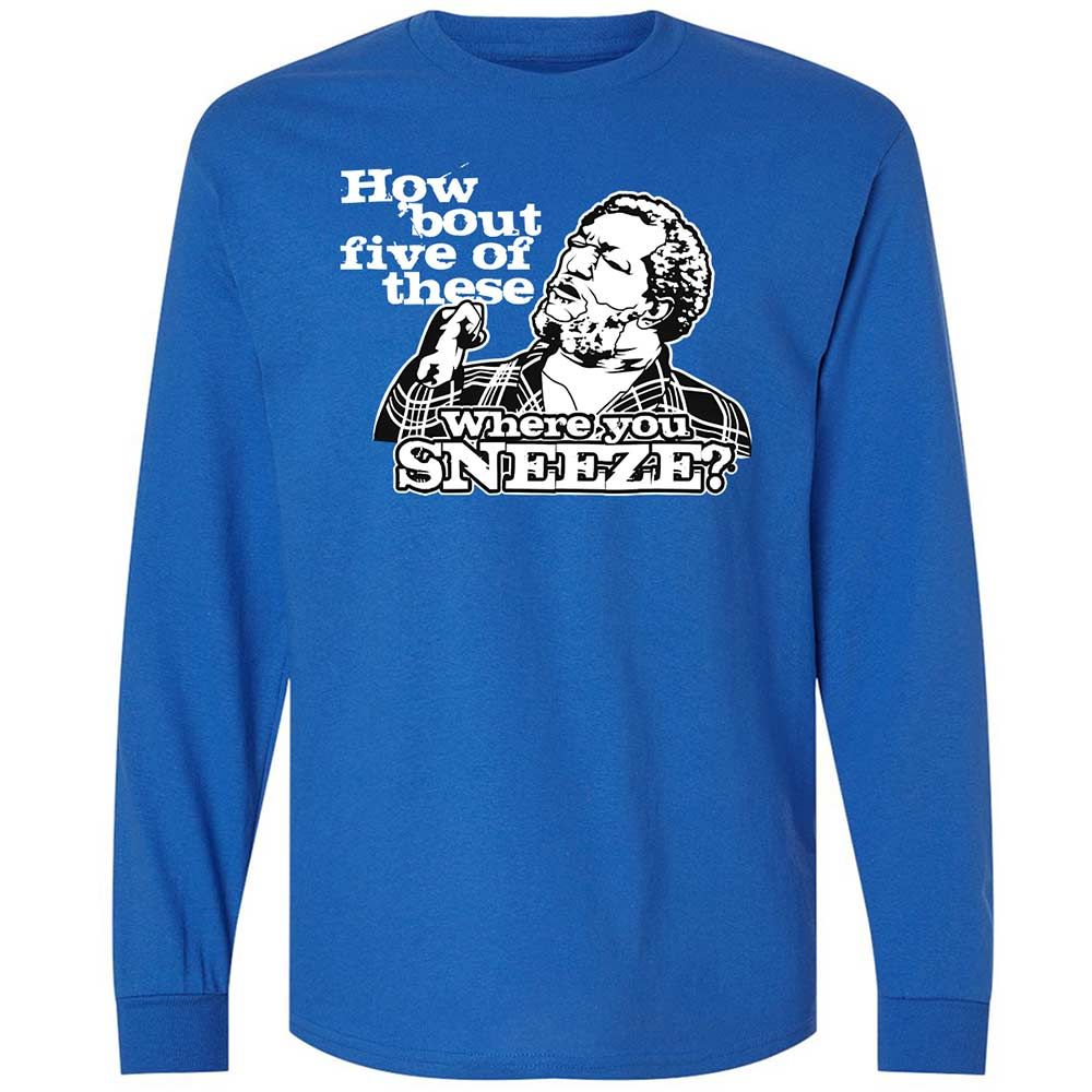 Long Sleeve T-Shirt - FU19B1DL - Royal - 3